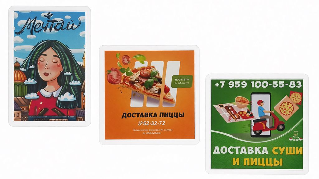 Магниты акриловые на заказ